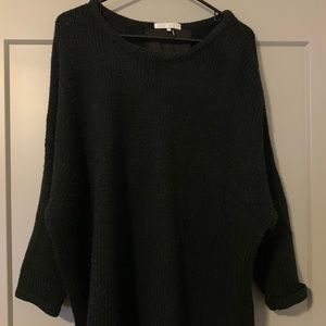 Fate black oversized Sweater - small